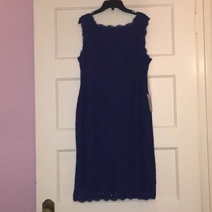 NWT Adrianna Papell Evening Sleeveless Lace Dress